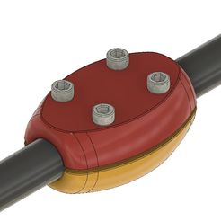21,3.jpg Fichier STL Raccord de tuyau 20mm extension de serrage stable robuste optimisé optimal pièce de design・Design pour impression 3D à télécharger