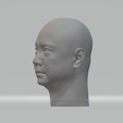 2.png Xu Zheng Head 3D Model 3D print model