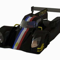 2.jpg Free STL file Renault Le Mans Concept・3D printable design to download, Design3DPrinting