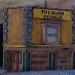 Capture d’écran 2017-06-30 à 10.09.31.png Free STL file Ripper's London - The Boozer・3D printable model to download