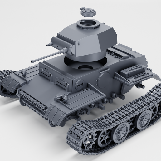 explode.png Panzer II Ausf.J + 3 танкиста (Германия, WW2)