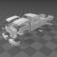 Exploded-View-Regular-1.png 1/10 Ford Ranger Regular Cab Replica Body