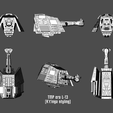preview-L13-TMP.png FASA Battleships: Star Trek starship parts kit expansion #11