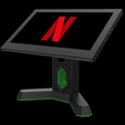 monitorstand13b.png VersaGrip Flex Mount: Versatile Base for Monitors and Mobile Devices with Optional Headphone Holder