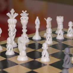 Free STL file Star Trek - Ganine Classic Chess Set: King ⭐・3D printing  design to download・Cults