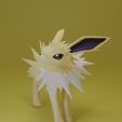 jolteon-render-cults.jpg OBJ file Pokemon - Jolteon・3D printing idea to download