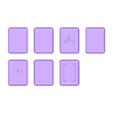 T_Honor x4.STL Jogo Mahjong