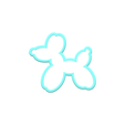 1.png Balloon Dog Cookie Cutters | STL Files