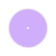 75_tooth_Gear.stl Rubber Band Clock