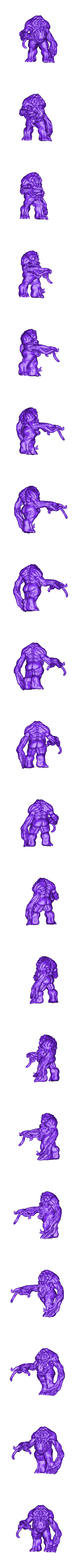 warp_beast_standing.stl bête de distorsion
