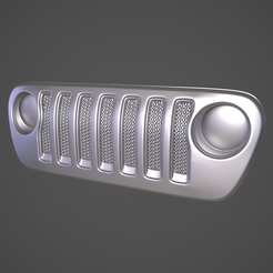 a003.png Jeep Wrangler Unlimited Sahara 2019 Grill