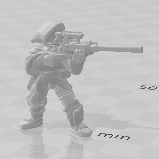 Necro Ash Wanderer Ganger Sniper