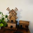 irl-3.jpg Model Windmill - laser cutting files