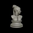 21.jpg Girl with a Pearl Earring 3D Portrait Sculpture