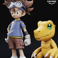 1.png Tai and Agumon - Digimon