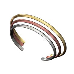 STL file Louis Vuitton logo cuff bracelet 3D print model・Design to download  and 3D print・Cults