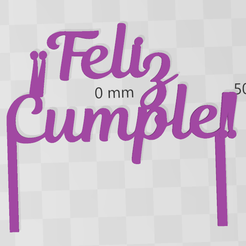 FELIZ-CUMPLE-GRATUITO.png Cake topper happy birthday cake topper