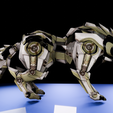 0004.png Scraplands Hunter Unit - Wasteland Mech-Wolf/Ram