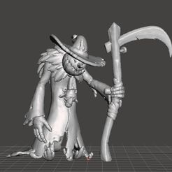 JackOLanternBoss1.jpg STL-Datei Jack O Lantern Boss Miniatur-Modell für Fantasy-Spiele dnd rpg・3D-druckbares Modell zum Herunterladen