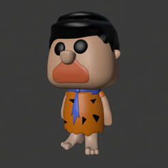 Pedro 1.png Fichier STL Les Pierrafeu - Fred / Los Picapiedra - Pedro・Plan pour impression 3D à télécharger