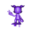 veemon.stl Digimon Davis And Veemon FOR FREE