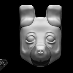 1.jpg Archivo STL Modelo de impresión 3D de una máscara de perro・Modelo para descargar y imprimir en 3D, LAfactorystore