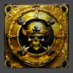 FrontTexture.png Pirate Dobloon / Coin