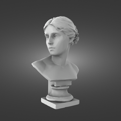 Model-render.png Statuette of a woman