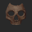 Mask0001.png New Printable CoD Ghost Mask STL