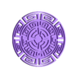 Cercle Azteque.stl Aztec Circle