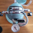 cafelat_pressure_gauge_holder.png Free STL file Cafelat Robot Pressure Gauge holder・3D printing design to download