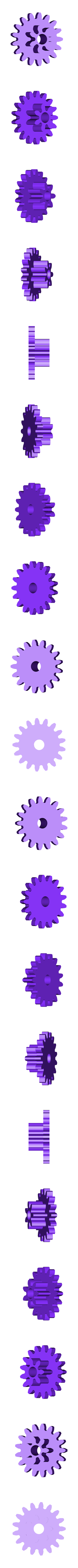 engrenage 3 v2.stl Gear and rack