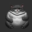 1.jpg Modèle imprimé en 3D d'un gros chat