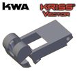 Photo-03.jpg KWA KSC Airsoft Kriss Vector GBB GBBR Part 304 3D Printed Magazine Mag Feed Feeding Lips Replacement