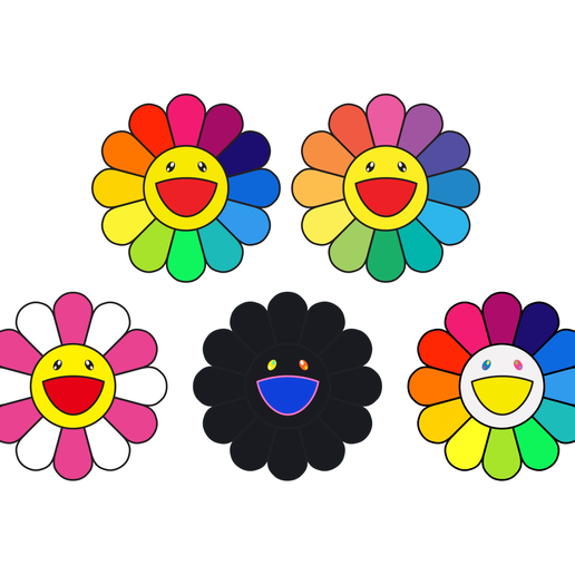 村上隆 版画 Murakami.Flower#3522 SAITAMAチェンソー｜シルク