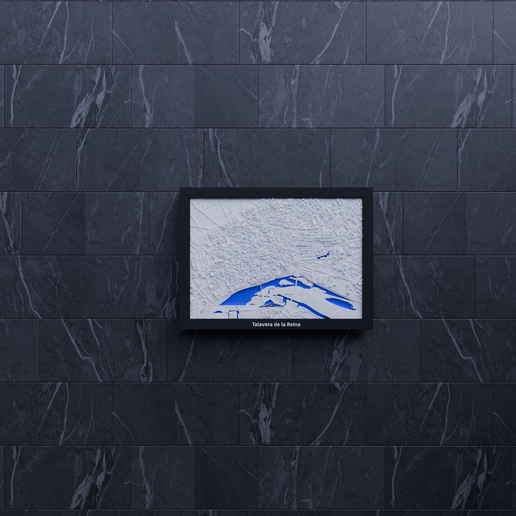 Talavera de la Reina, Spain - 3D Miniature