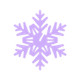 Ice Crystal Christmas Ornament #4 Insert Frikarte3D.stl Ice Crystal Christmas Ornament Pack