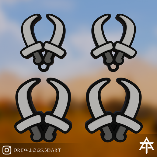Monster Hunter Weapon Icon - DualBlades