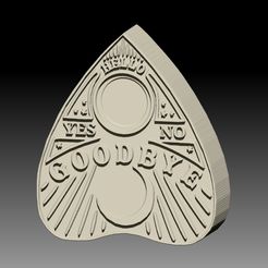 Ouija.jpg STL file OUIJA SOLID SHAMPOO AND MOLD FOR SOAP PUMP・3D printable model to download, __Bubbles