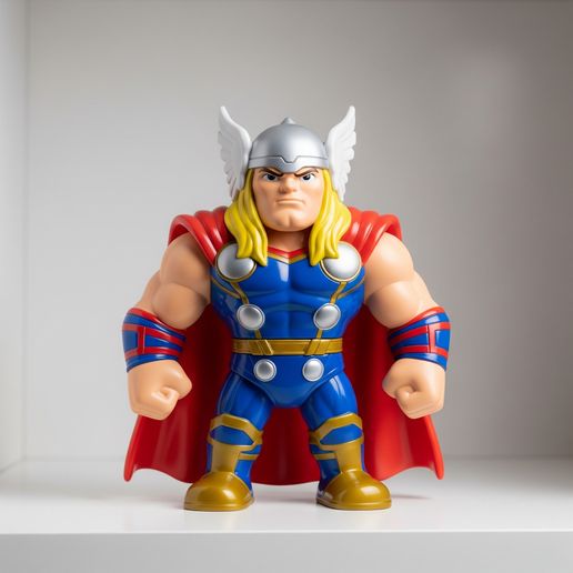 Thor Chibi - 3D Printable Figurine (STL) ⚡️✨ 3D model