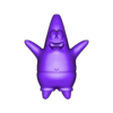 patrickv1.obj Patrick Star SpongeBob SquarePants