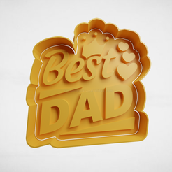 14.png Download STL file best dad • 3D printable design, escuderolu