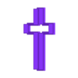 Cross.stl Fichier STL Coupeur transversal・Design pour imprimante 3D à télécharger