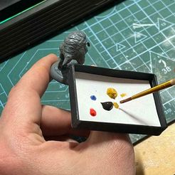 Archivo 3D Paleta húmeda, pintura martillo de guerra 42k 🧰・Plan imprimible  en 3D para descargar・Cults