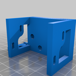LGXmosquitoSimple.png Download free STL file Simple LGX Creality Mosquito mounting solution / Cooling duct (40mm cooling duct coming soon) • 3D printing model, byronclarkson