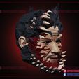 Venom_head_sculpt_3d_print_model_06.jpg Venom Tom Hardy Head Sculpt for Custom Action Figures