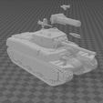 1.png Free STL file M6 Heavy Tank for Dust Warfare 1947・3D printing design to download