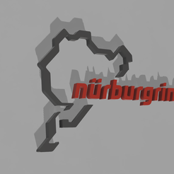 LOGO-NURBURGRING-v2.png STL file LOGO NURBURGRING・3D printable model to download