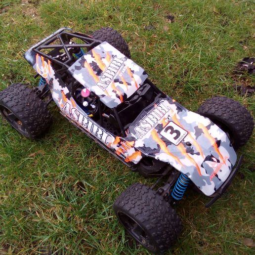 ABSIMA ASB1BL SAND BUGGY MidFront SKID 3D model