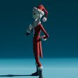 0006.jpg Christmas Jack Skellington Low Poly